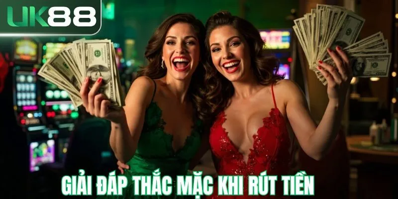 Một số thắc mắc khi rút tiền tại UK88